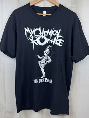 My Chemical Romance The Black Parade Short Sleeve T-Shirt Playerytees Sz Large